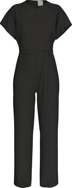 Stretch Crepe Jumpsuit with Be