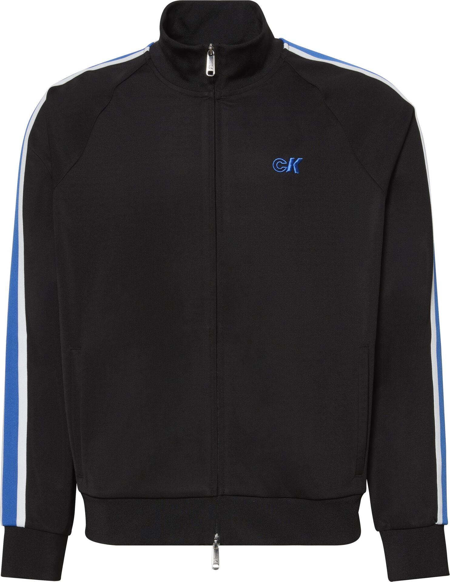 STRETCH TWILL TRACK JACKET