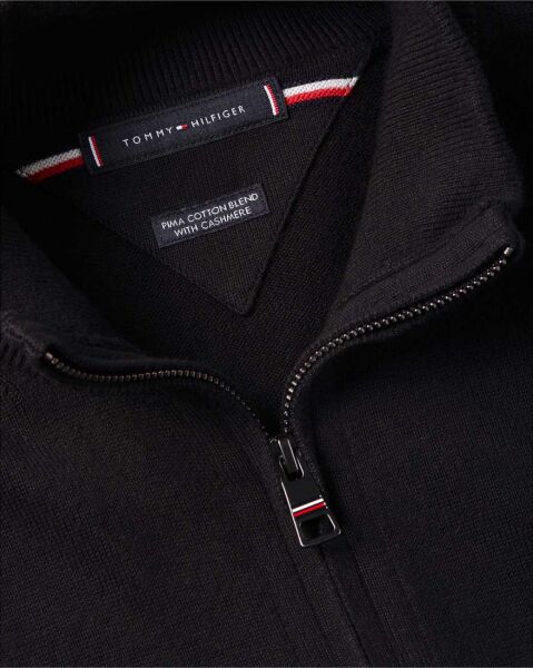PIMA ORG CTN CASHMERE ZIP THRU