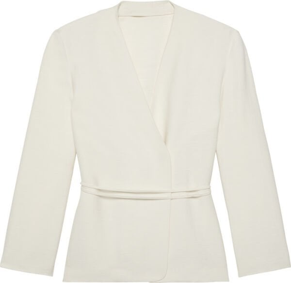 HVY TEXTURED SHINE BLAZER