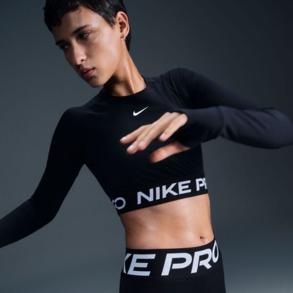 NIKE PRO DF 365 CROP LS