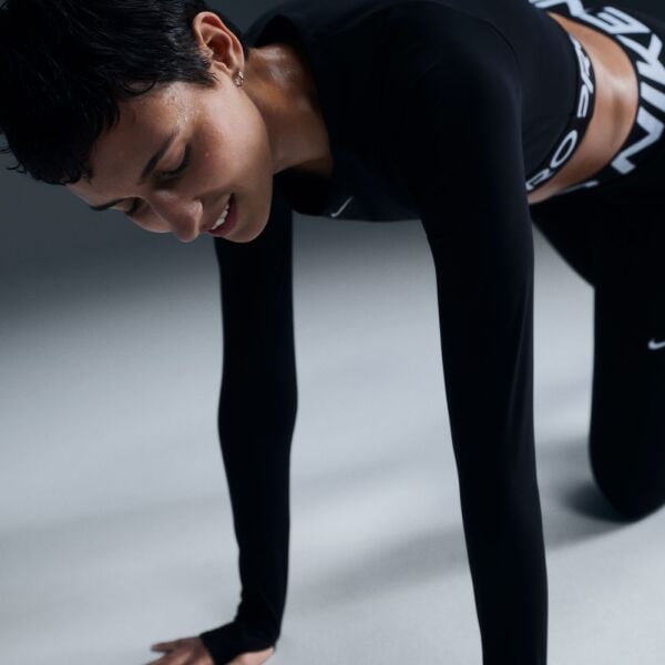 NIKE PRO DF 365 CROP LS