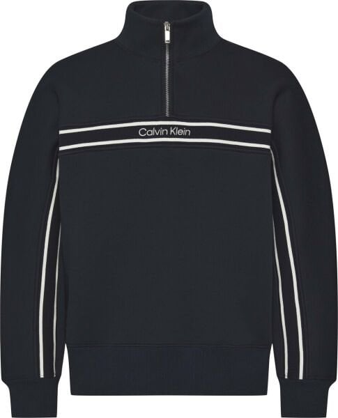 LS COTTON SPACER STRIPE RIB QT