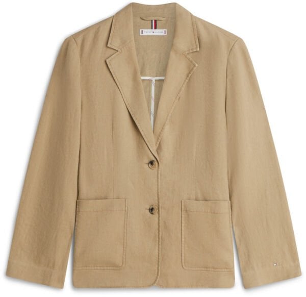 NEW ESS LINEN REG SB BLAZER