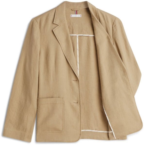 NEW ESS LINEN REG SB BLAZER