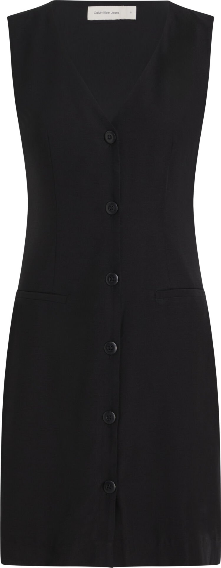 ECOVERO NYLON BUTTON DOWN DRES