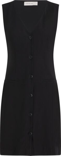 ECOVERO NYLON BUTTON DOWN DRES