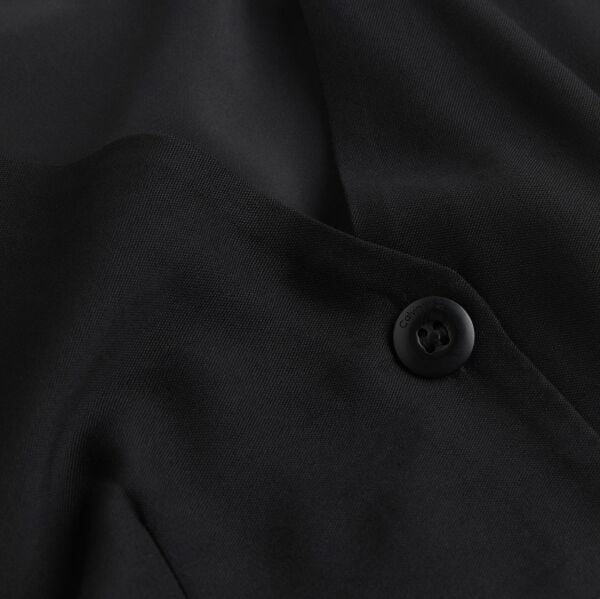 ECOVERO NYLON BUTTON DOWN DRES