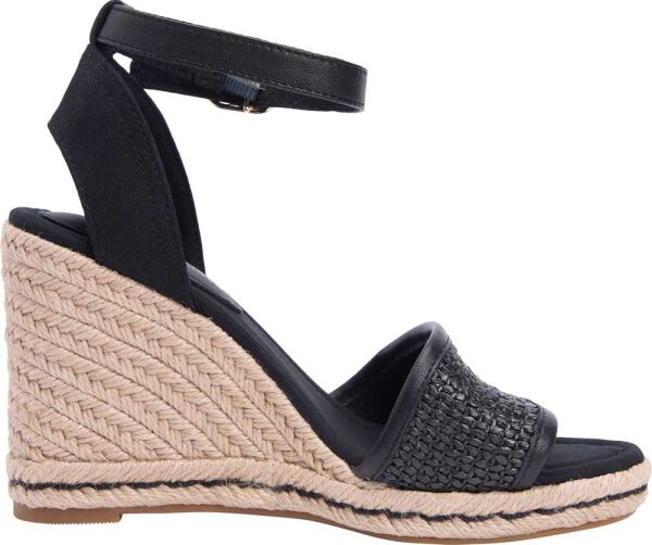 HIGH WEDGE ESPAD RAFFIA
