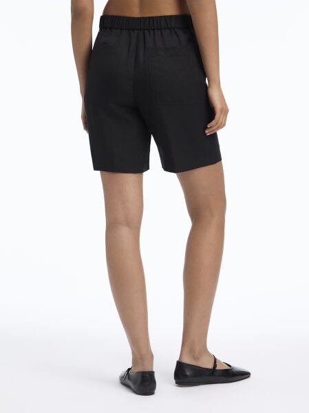 TENCEL LINEN SHORTS