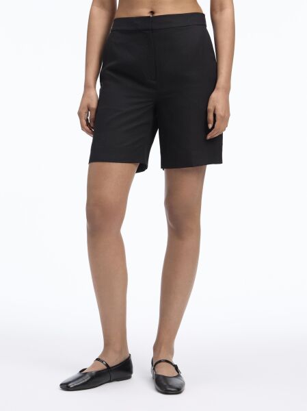 TENCEL LINEN SHORTS
