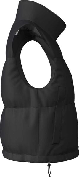 HIGH-SHINE PUFFER VEST