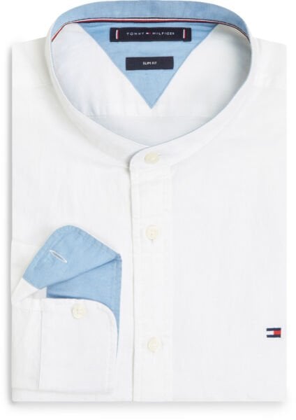 CL LI BLEND STAND COLLAR SHIRT