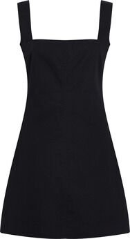 SOFT LINEN A-LINE DRESS