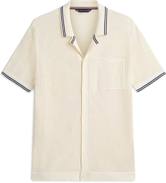OPEN KNIT SHIRT