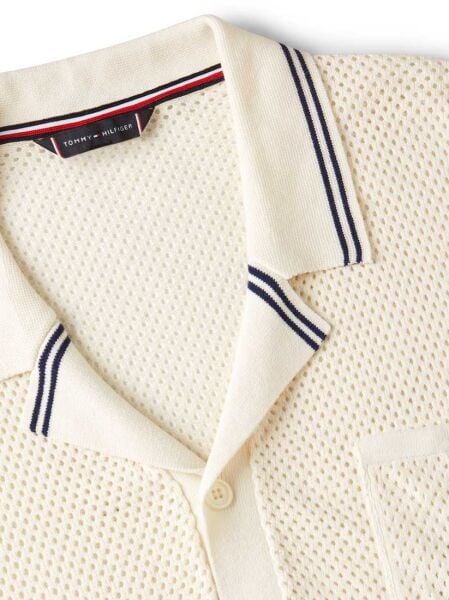 OPEN KNIT SHIRT