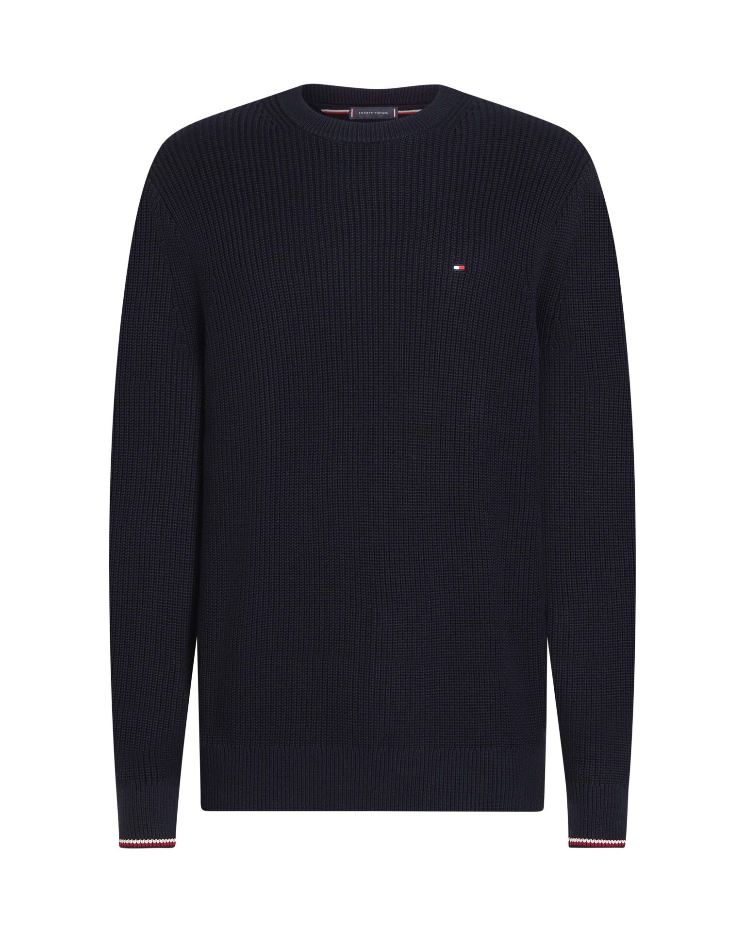 RWB RIB CREW NECK