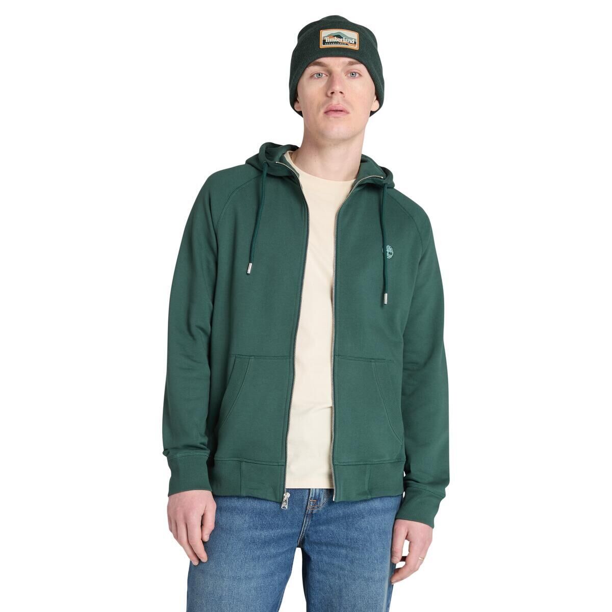 EXETER RIVER Brushed Back Full Zip Hoodi