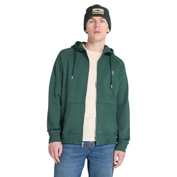 EXETER RIVER Brushed Back Full Zip Hoodi