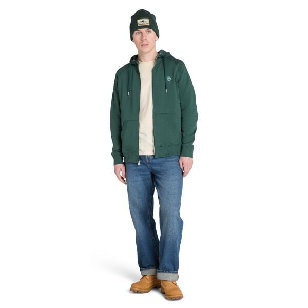 EXETER RIVER Brushed Back Full Zip Hoodi