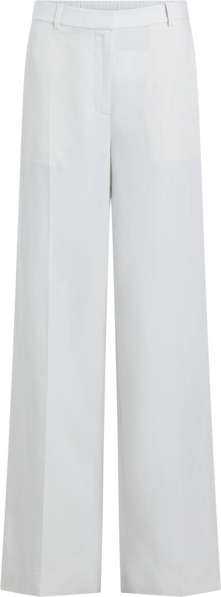 TENCEL LINEN WIDE LEG PANTS