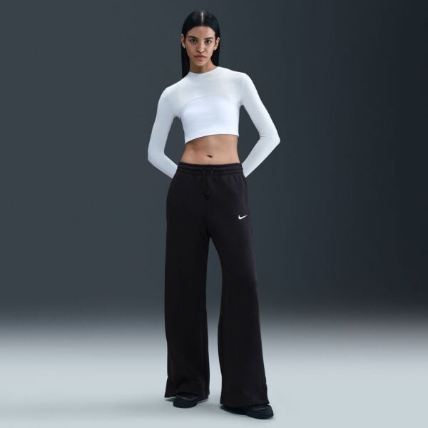 W NSW PHNX FLC HR PANT WIDE 2