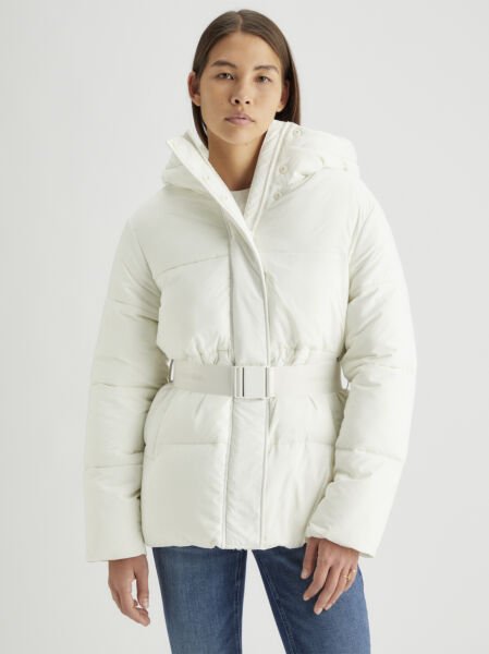 LOGO BELT SHORT PUFFER