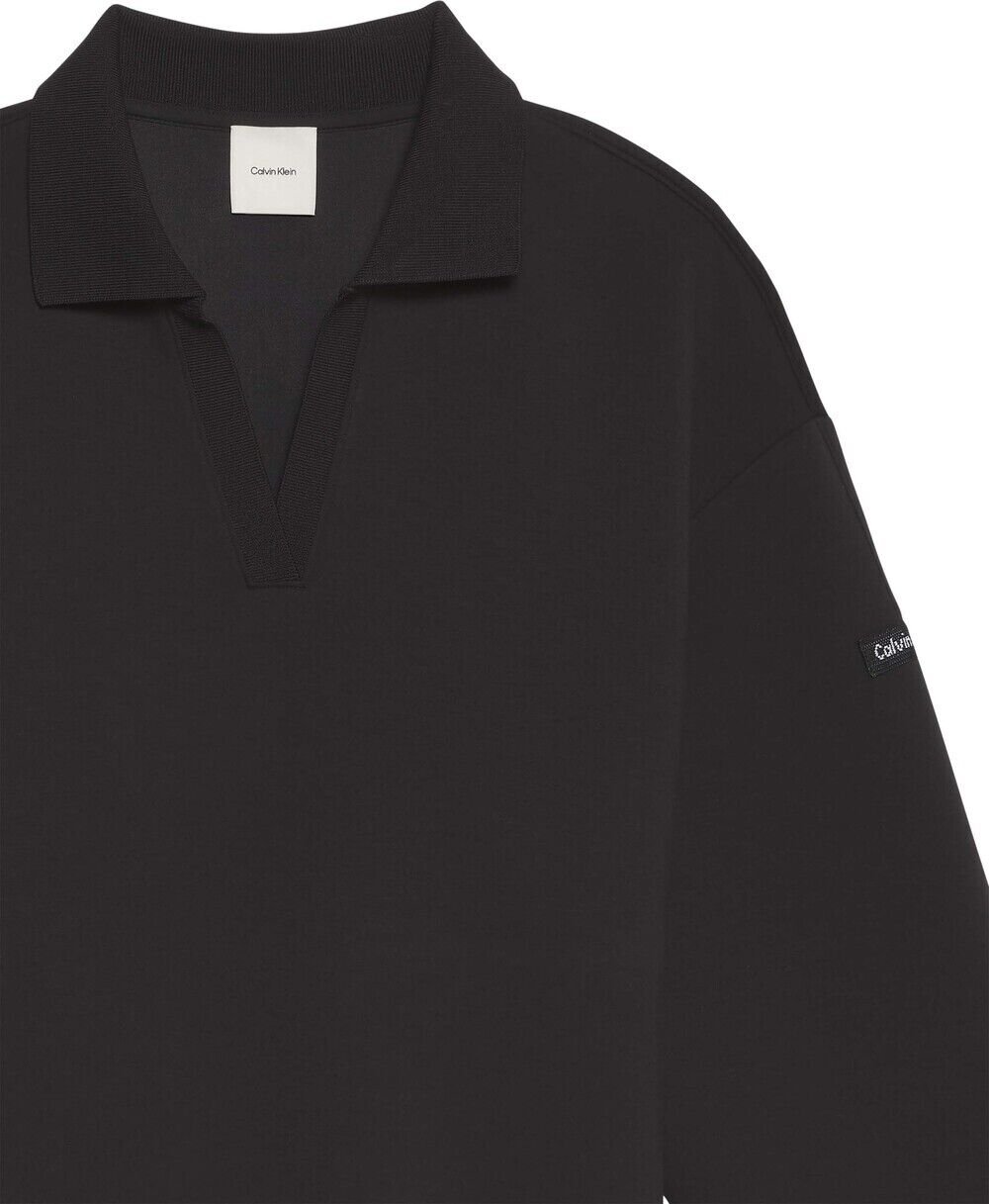 LS SCUBA OVERSIZED POLO TOP