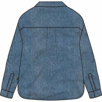Antica Boxy Denim LS Shirt