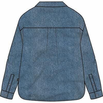 Antica Boxy Denim LS Shirt