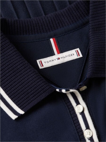 1985 PLEATED POLO DRESS NS