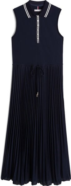 1985 PLEATED POLO DRESS NS
