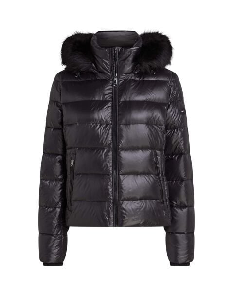 GLOSS HW DOWN SLIM JACKET W FU