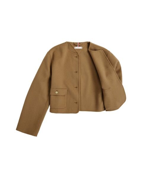 DF WOOL BLEND REG LADY JACKET