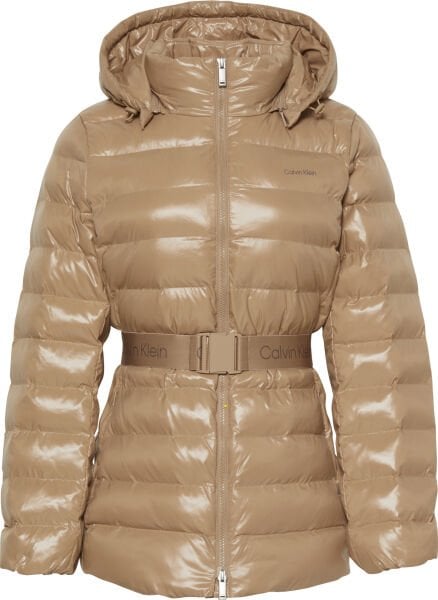BELTED LIGHTWEIGHT PUFFER