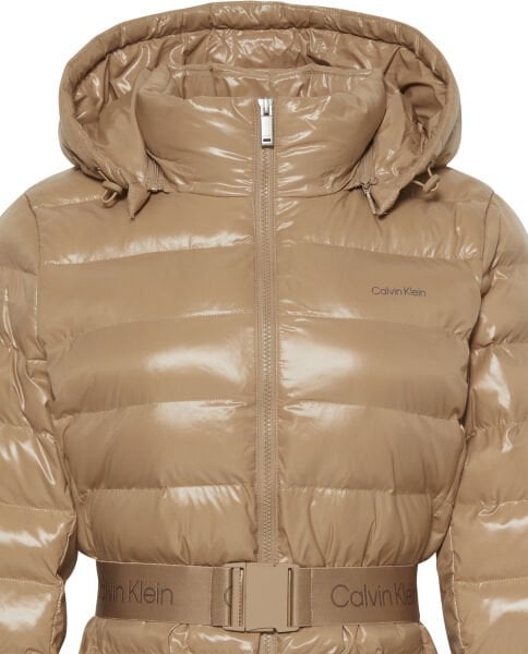 BELTED LIGHTWEIGHT PUFFER