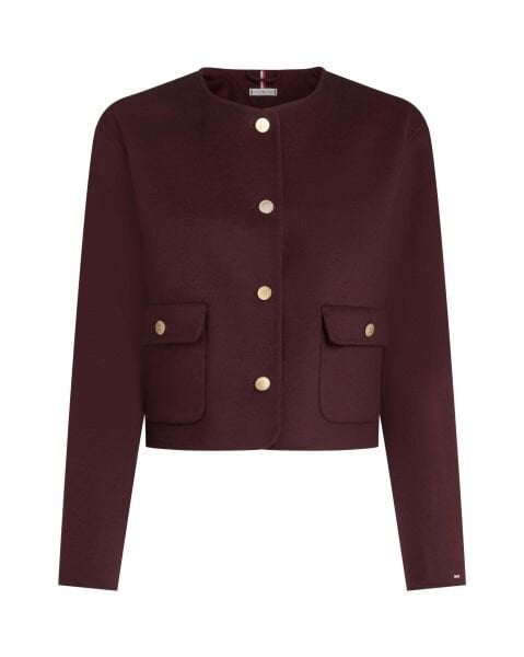 DF WOOL BLEND REG LADY JACKET