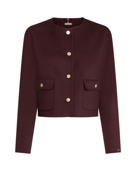 DF WOOL BLEND REG LADY JACKET