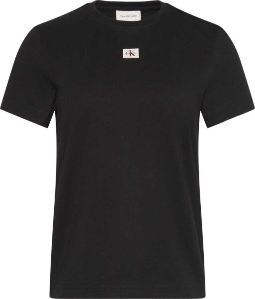 SS WOVEN LABEL CLASSIC FIT TEE