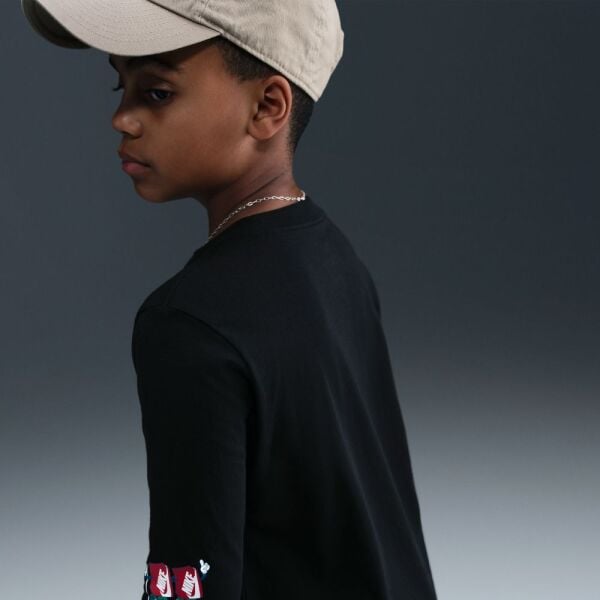 K NSW TEE LS BOXY SLIDE