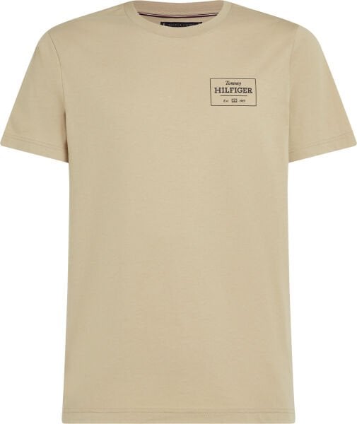 MONOTYPE PRINTED LABEL TEE