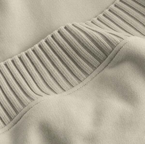 WOVEN LABEL PEACHED HOODIE