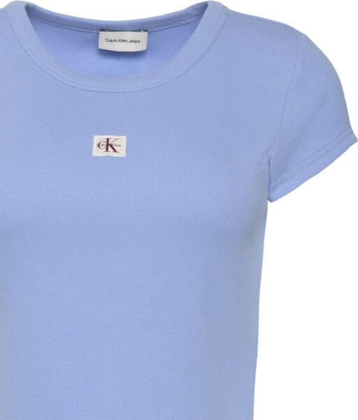 A WOVEN LABEL 2X2 RIB BABY TE