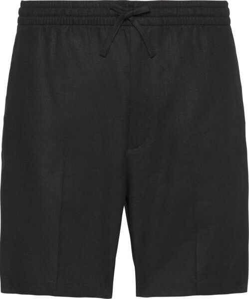 STRAIGHT LINEN 7 PULL ON SHOR