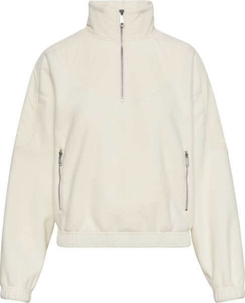 1/4 ZIP MIXED MEDIA POLAR FLEE