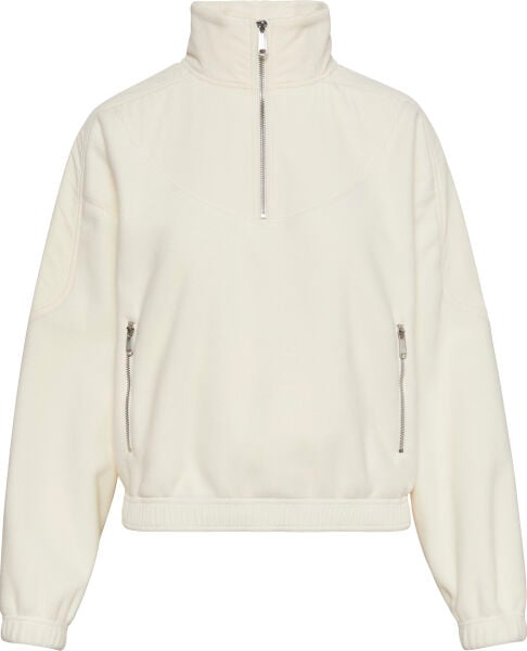 1/4 ZIP MIXED MEDIA POLAR FLEE