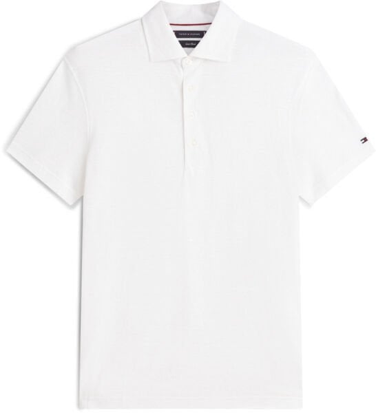 DC SPREAD COLLAR LINEN POLO