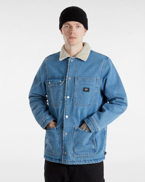 Drill Chore Denim Sherpa Coat
