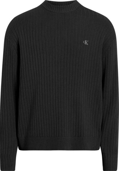 LS VERTICAL TEXTURE CTTN CREWN