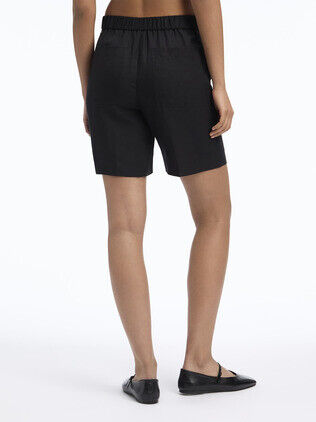 TENCEL LINEN SHORTS